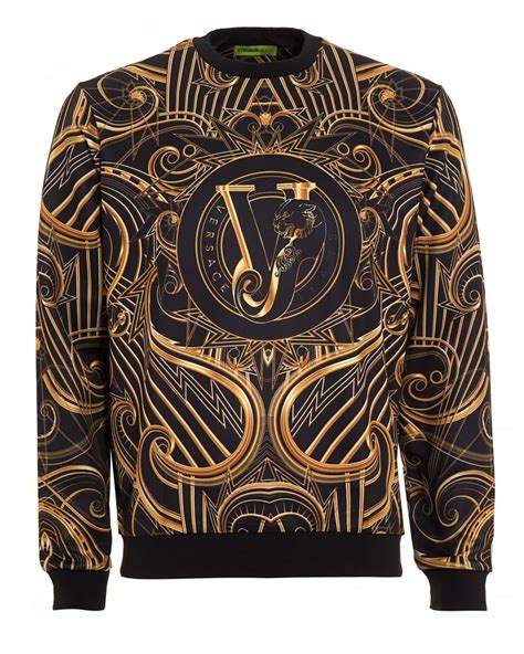 versace jeans zipper|versace jeans men's sweatshirt.